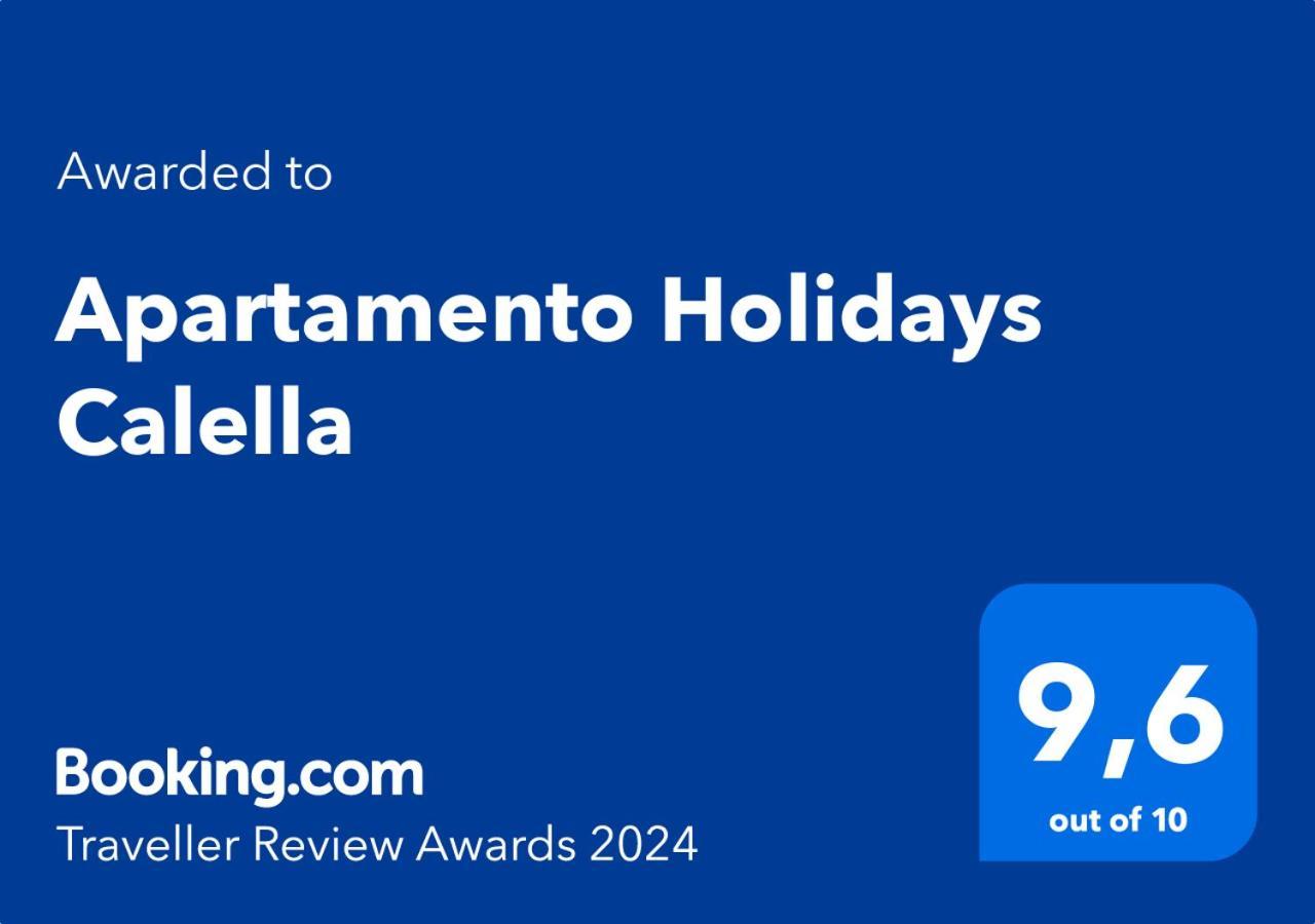 Апартаменты Holidays Calella Wifi Por Fibra Экстерьер фото